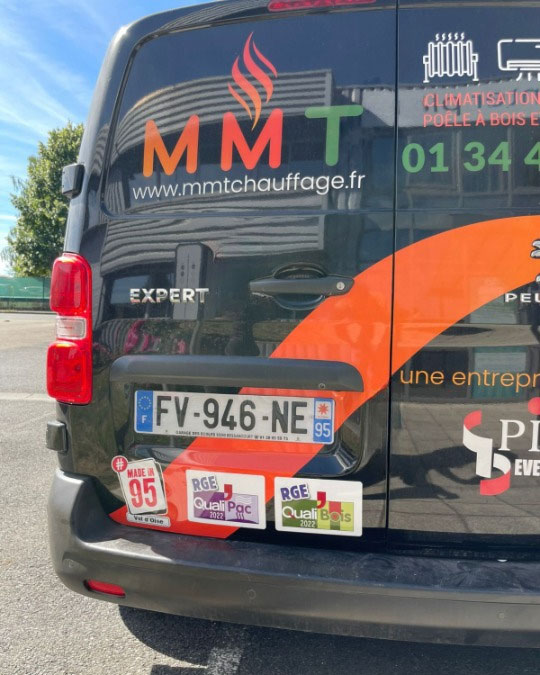 MMT chauffage est labellisée RGE QualiPac et Qualibois depuis 2022